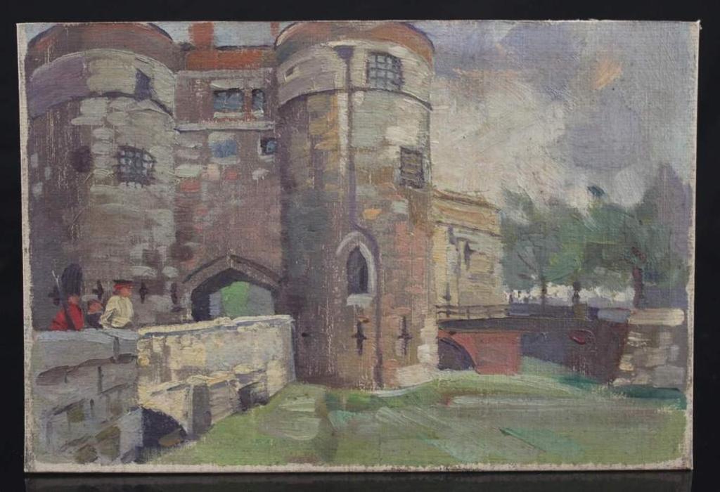 William George Storm Storm (1882-1917) - Two Paintings of the Tower of London