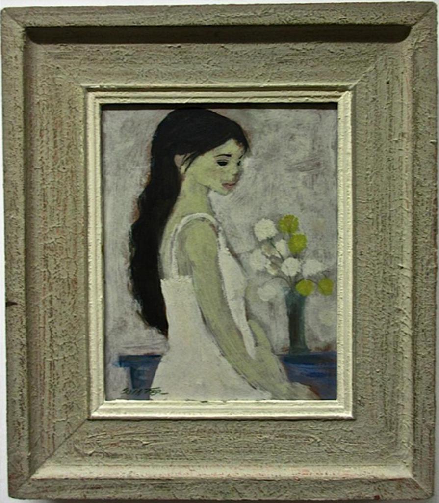 William Arthur Winter (1909-1996) - Young Girl In White