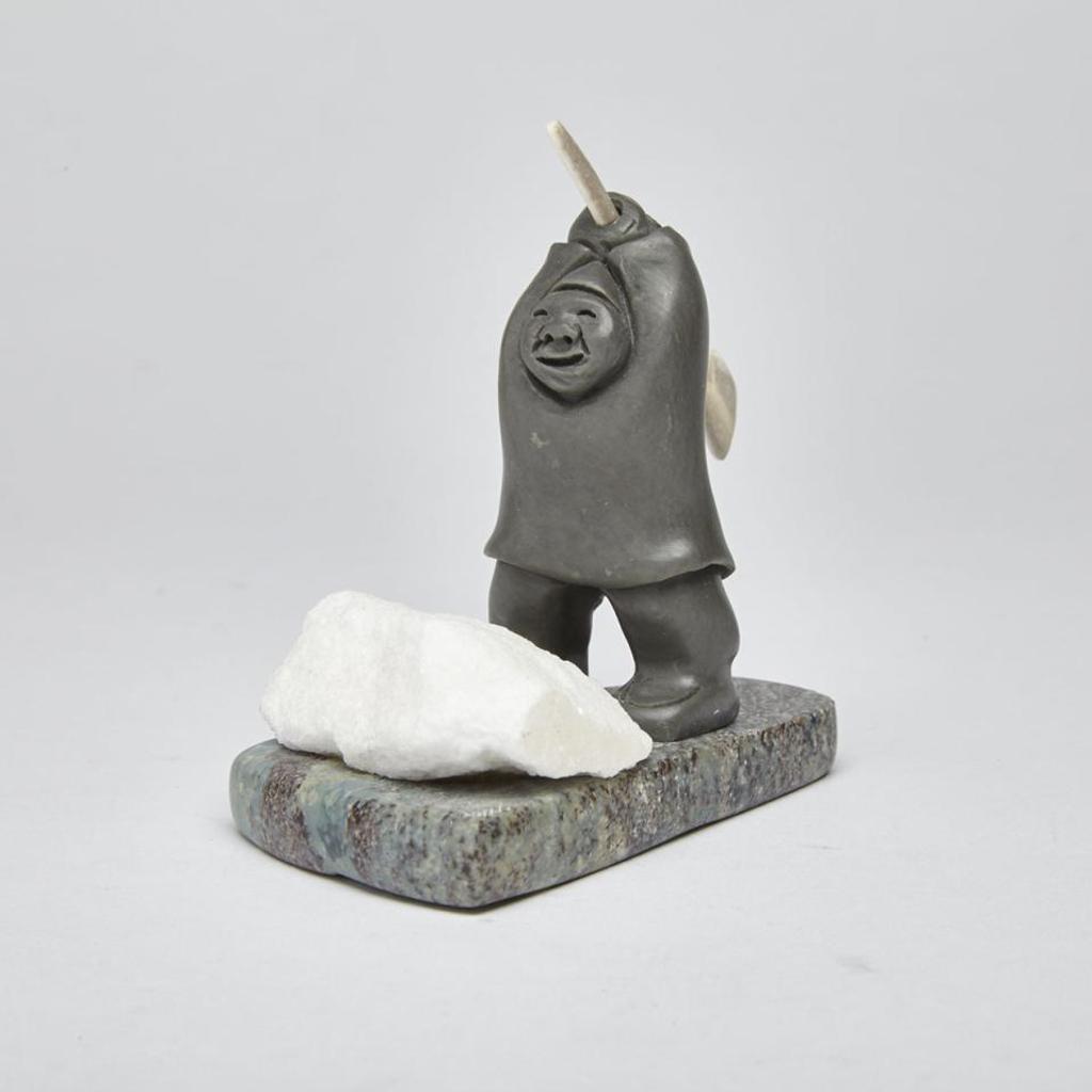Silas Qayaqjuaq (1956) - “Boy Chopping Ice”