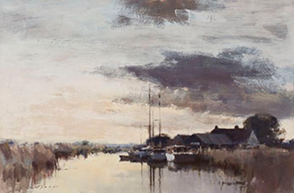 Edward Brian Seago (1910-1974) - A Norfolk Boatyard