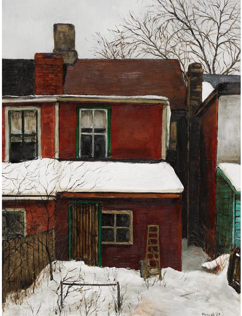 Albert Jacques Franck (1899-1973) - Backyard On Lisgar Street
