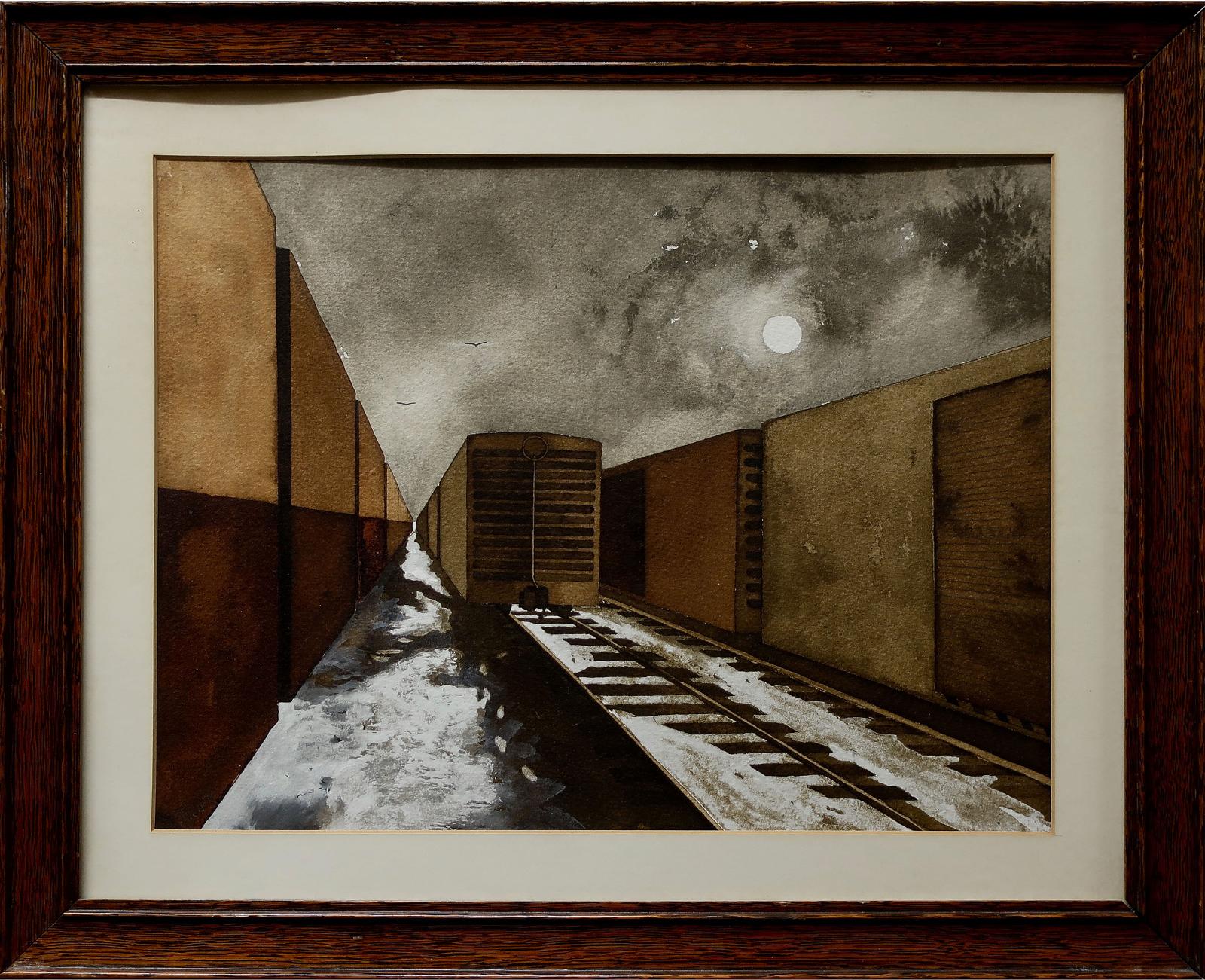 Douglas Harvey Thiell (1951-2015) - Untitled (Rail Yard)