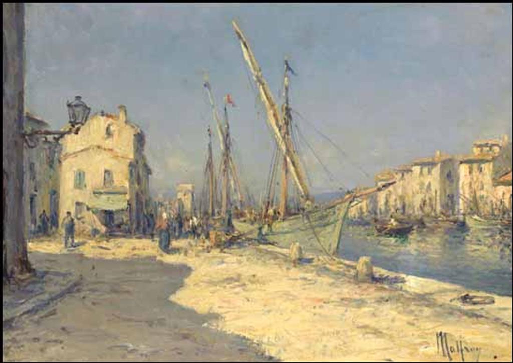 Charles-Henry Malfroy (1862-1951) - A French Fishing Village