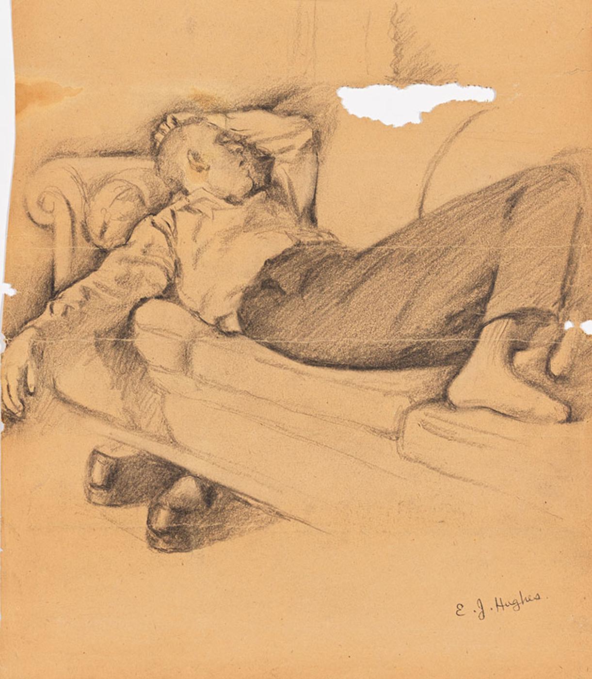 Edward John (E. J.) Hughes (1913-2007) - Artist's Father
