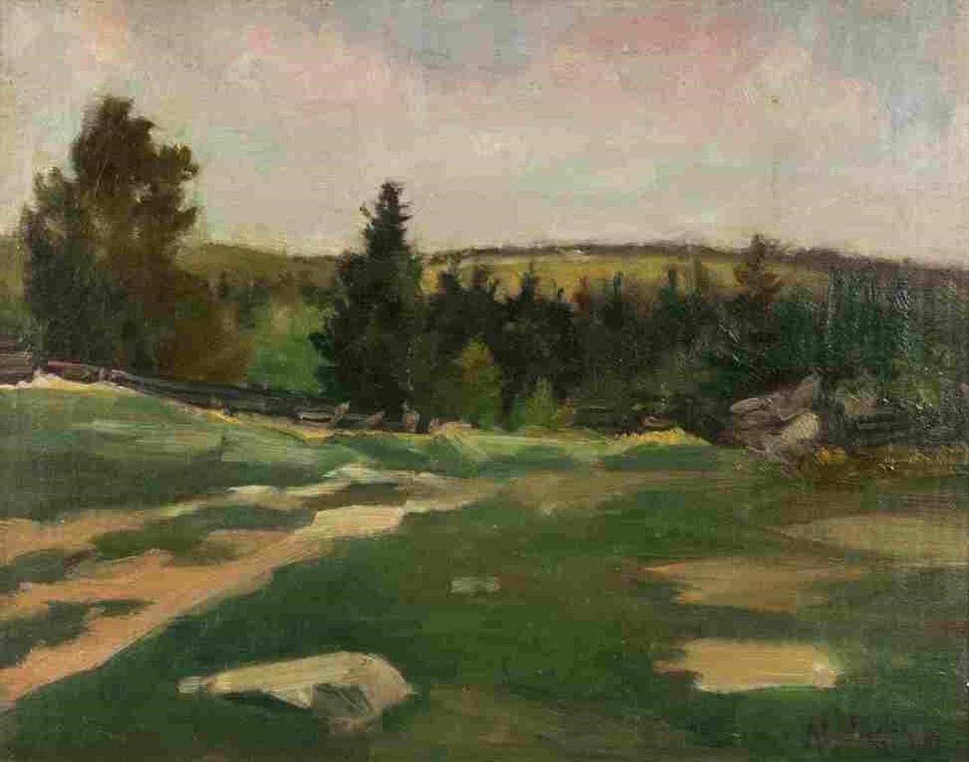Robert Edwin Johnston (1885-1933) - Landscape