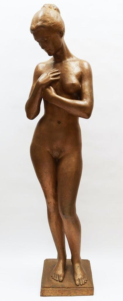 Arne Durban (1912-1993) - Standing Nude
