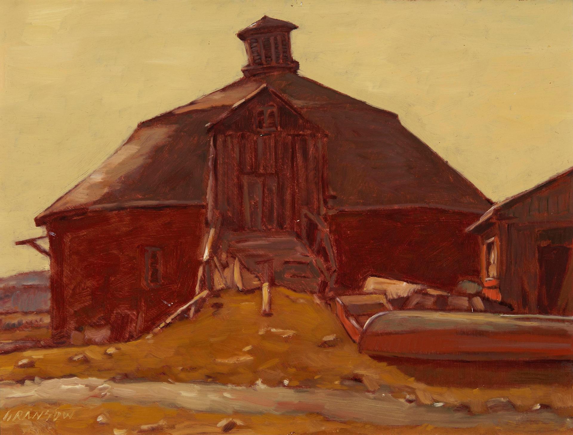 Helmut Gransow (1921-2012) - Round Barn; Morin Heights; (two)