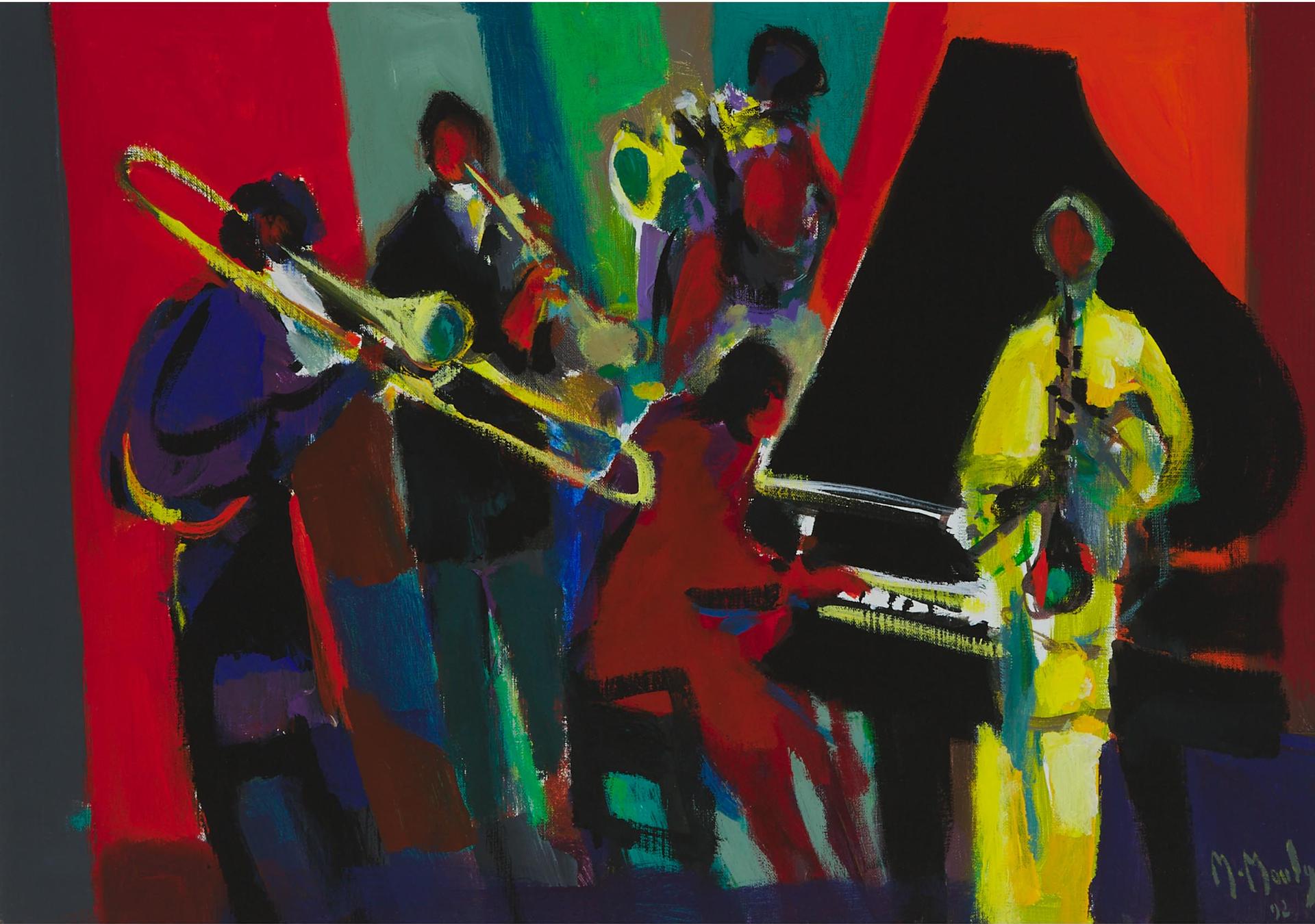 Marcel Mouly (1918-2008) - Jazz Quintette, 1992