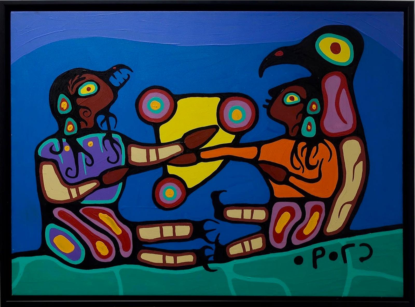 Christian Morrisseau (1969) - Spiritual Teaching, Father & Son - (Norval & Christian)