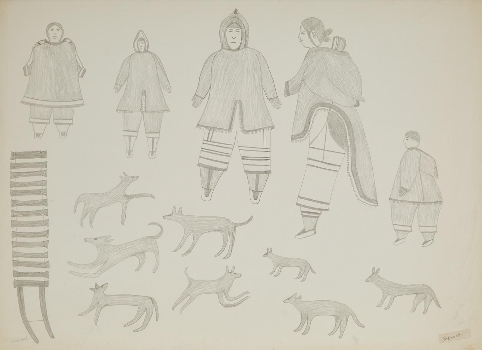 Sheouak Petaulassie (1923-1961) - Untitled