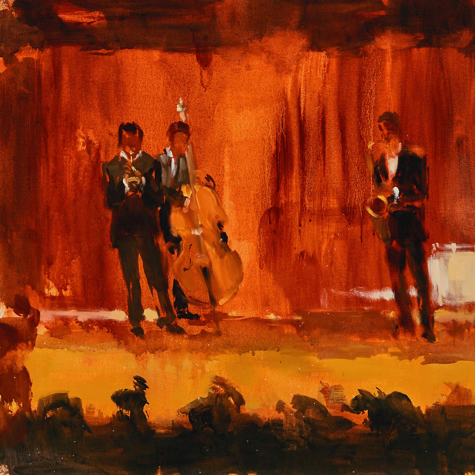 Darlene Cole (1972) - Audience Watching Jazz Trio, 2003