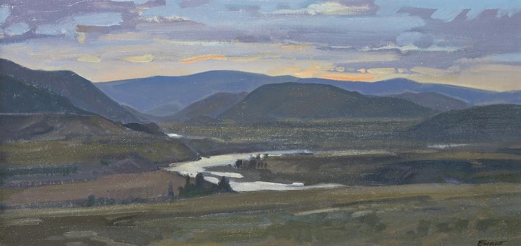 Peter Maxwell Ewart (1918-2001) - End of Day, Thompson River Valley