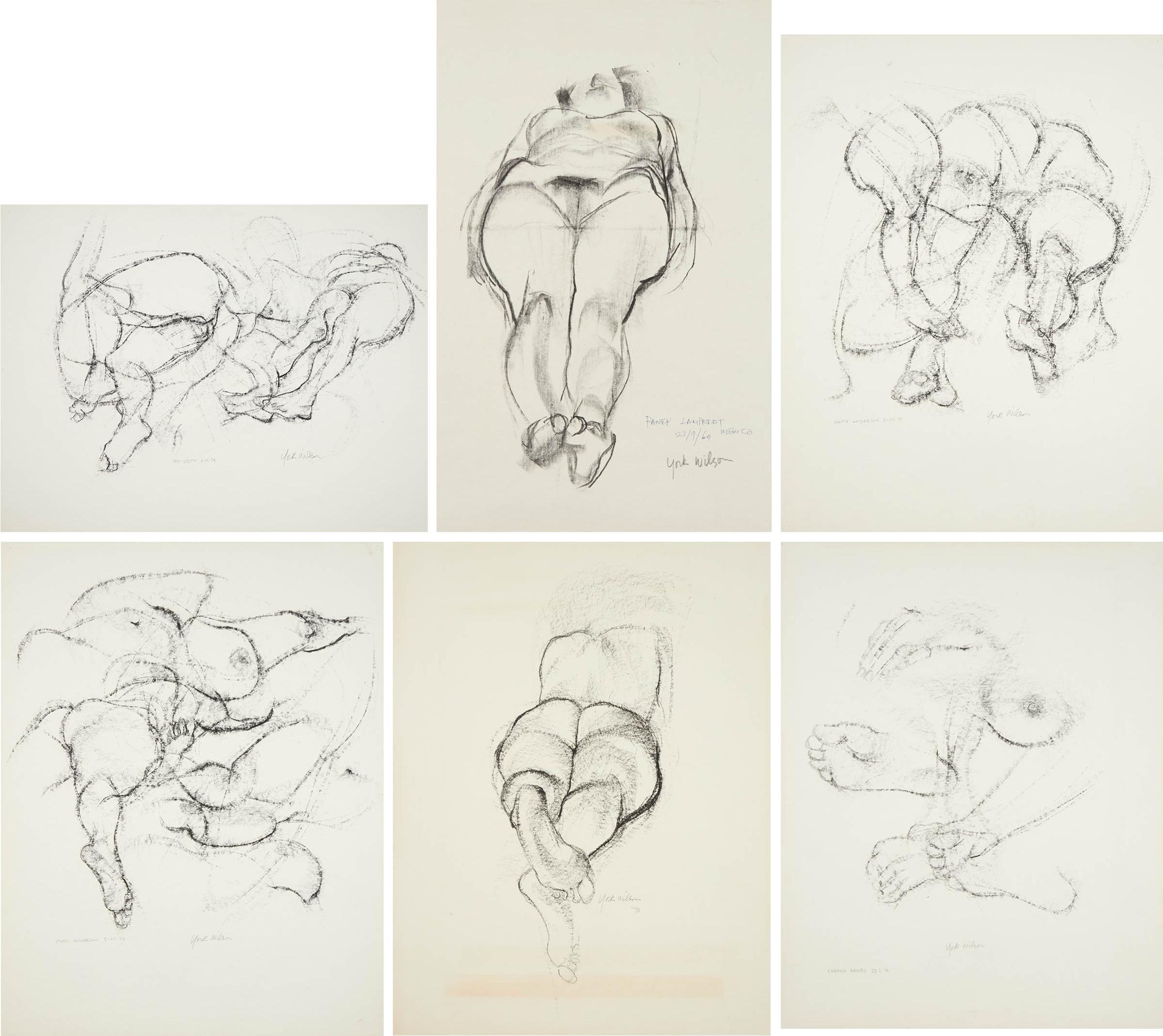 Ronald York Wilson (1907-1984) - Six Life Drawings