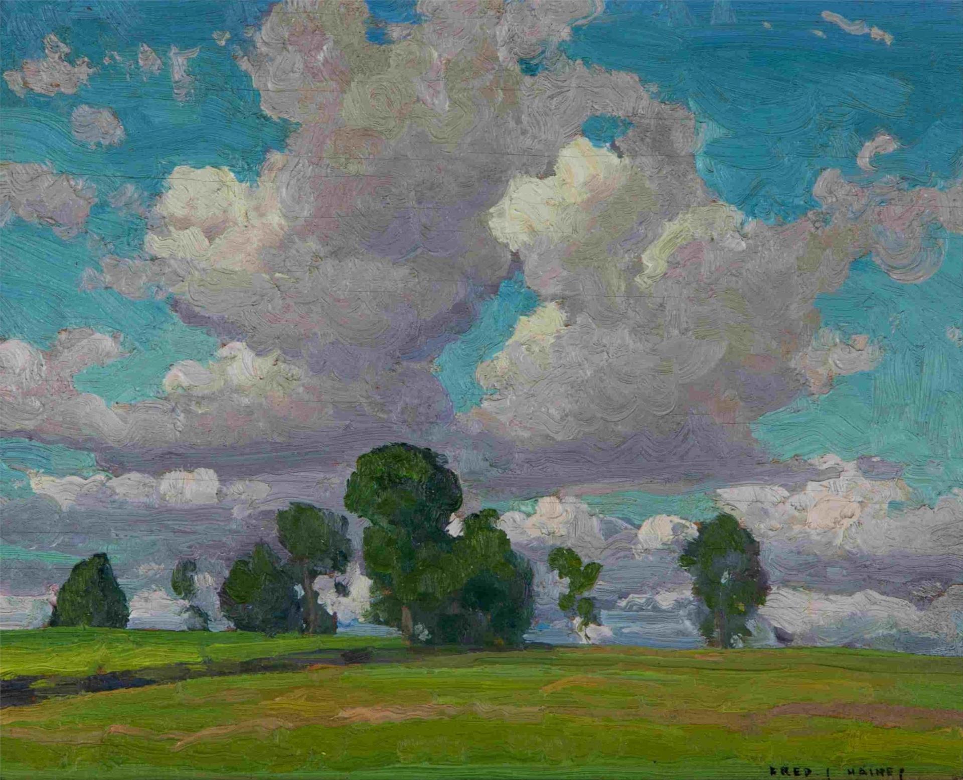 Frederick Stanley Haines (1879-1960) - Summer Sky 2