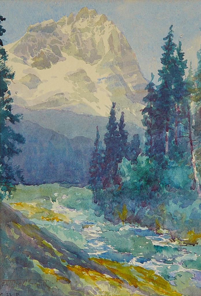 Frederic Martlett Bell-Smith (1846-1923) - River In The Rockies