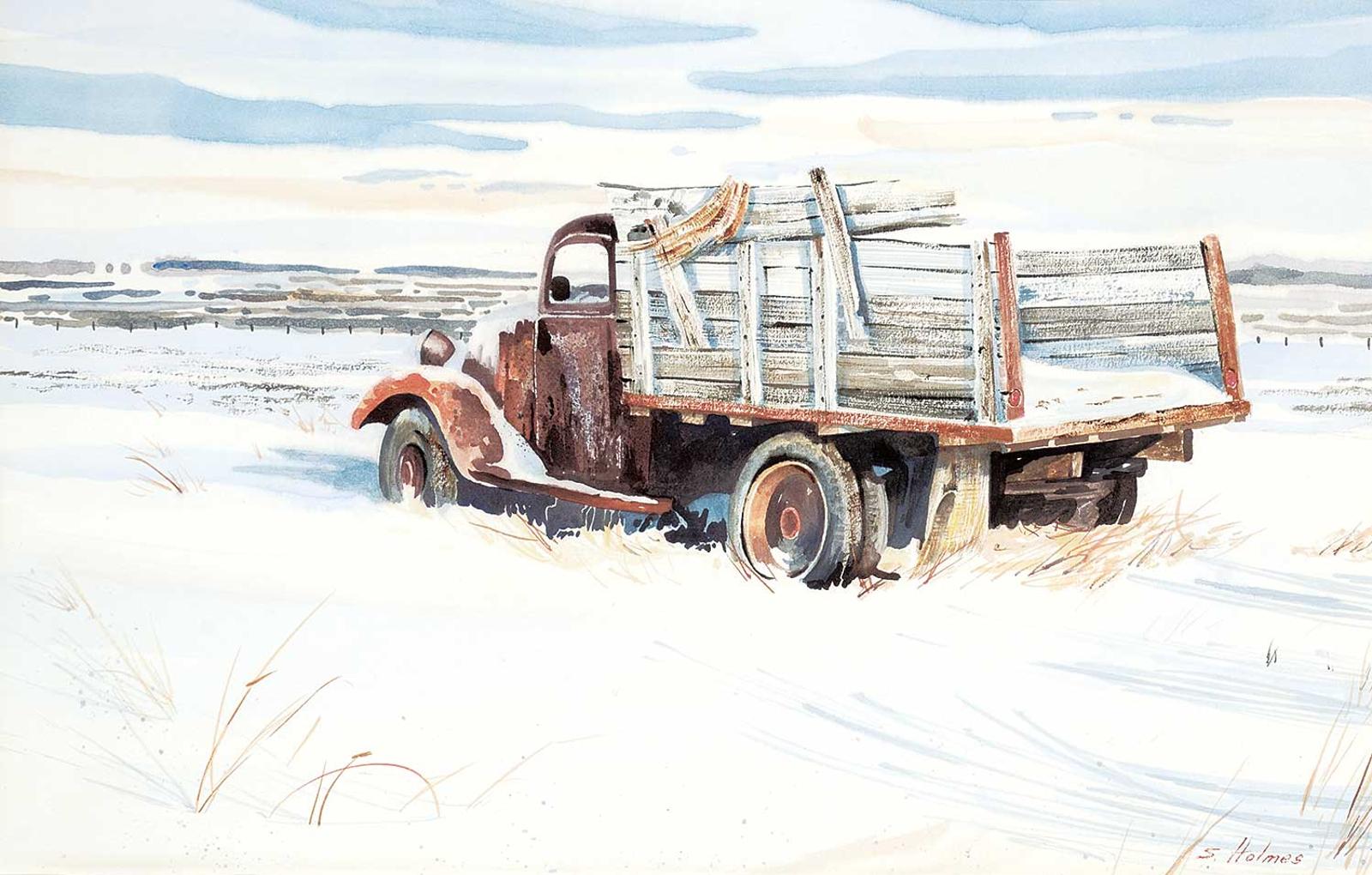 Sharon Christian Holmes - Untitled - Old Truck