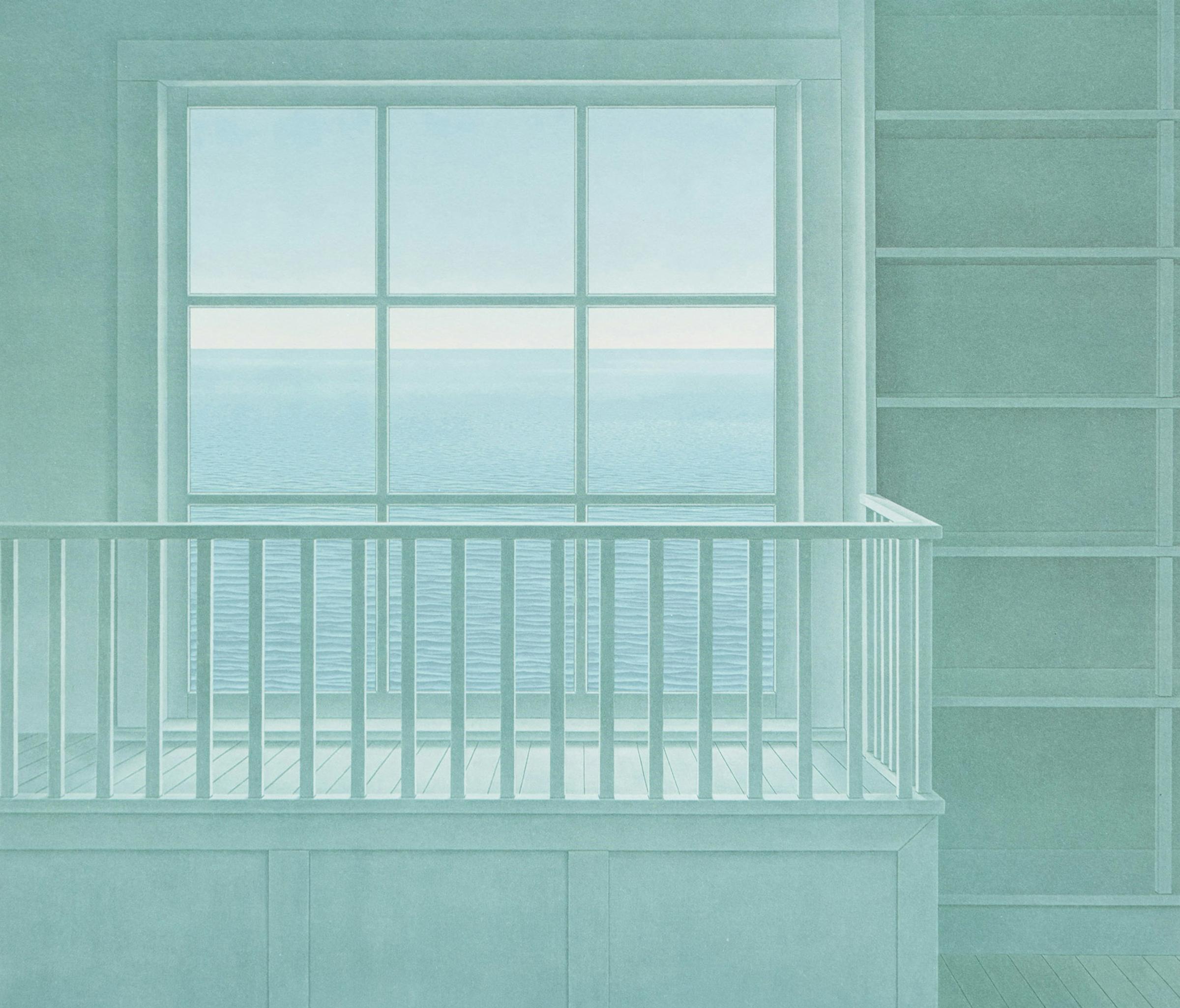 Christopher John Pratt (1935-2022) - Shop on an Island