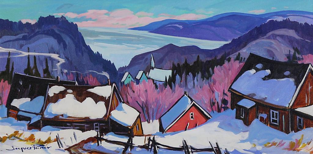 Jacques Poirier (1942-2002) - Du Haut Du Plateau (Charlevoix)