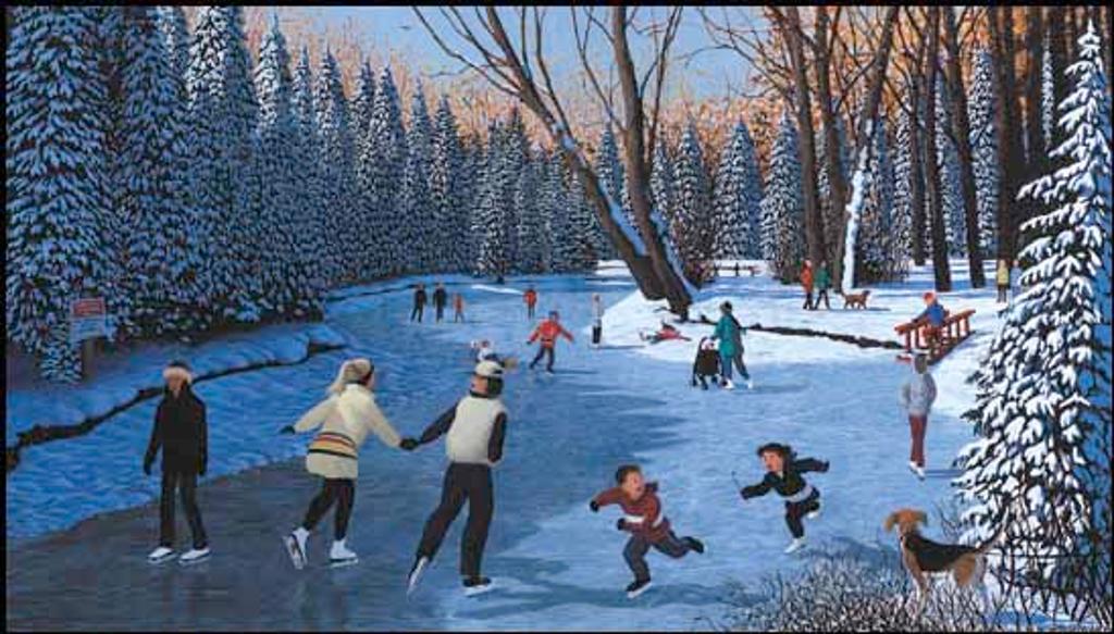 Neil Woodward (1947) - Family Day at Bowness Park