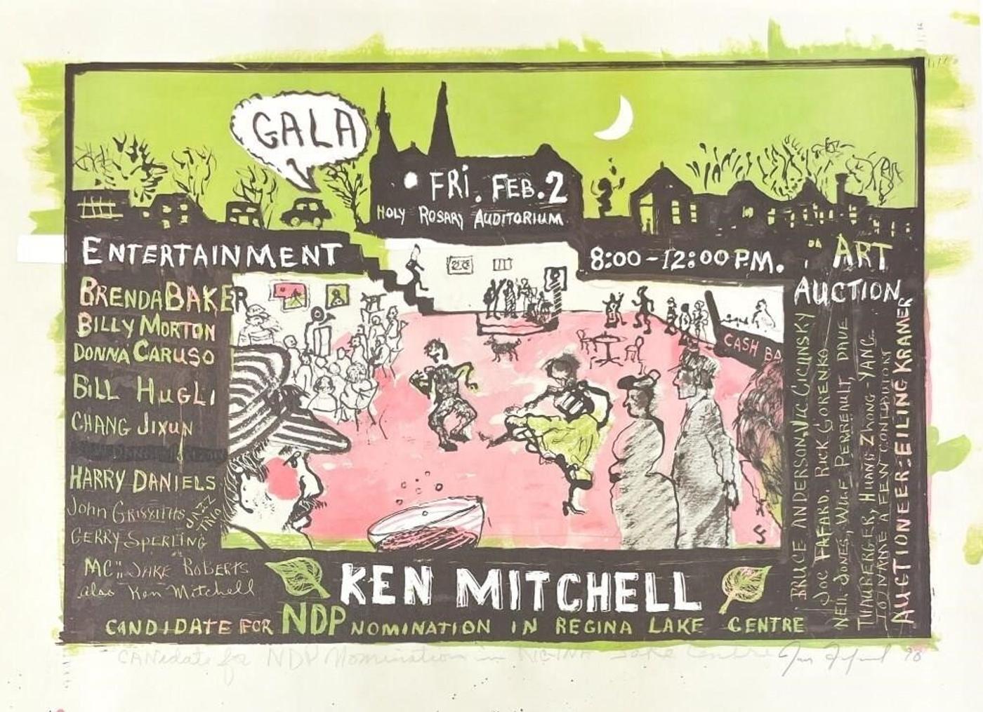 Joseph Joe Fafard (1942) - Ken Mitchell Nomination Poster