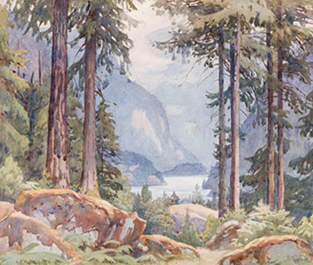 Frederick Henry Brigden (1871-1956) - View Through the Trees