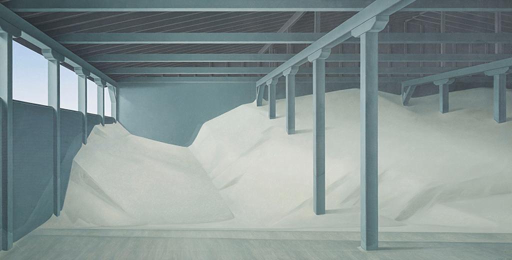 Christopher John Pratt (1935-2022) - Salt Shed Interior