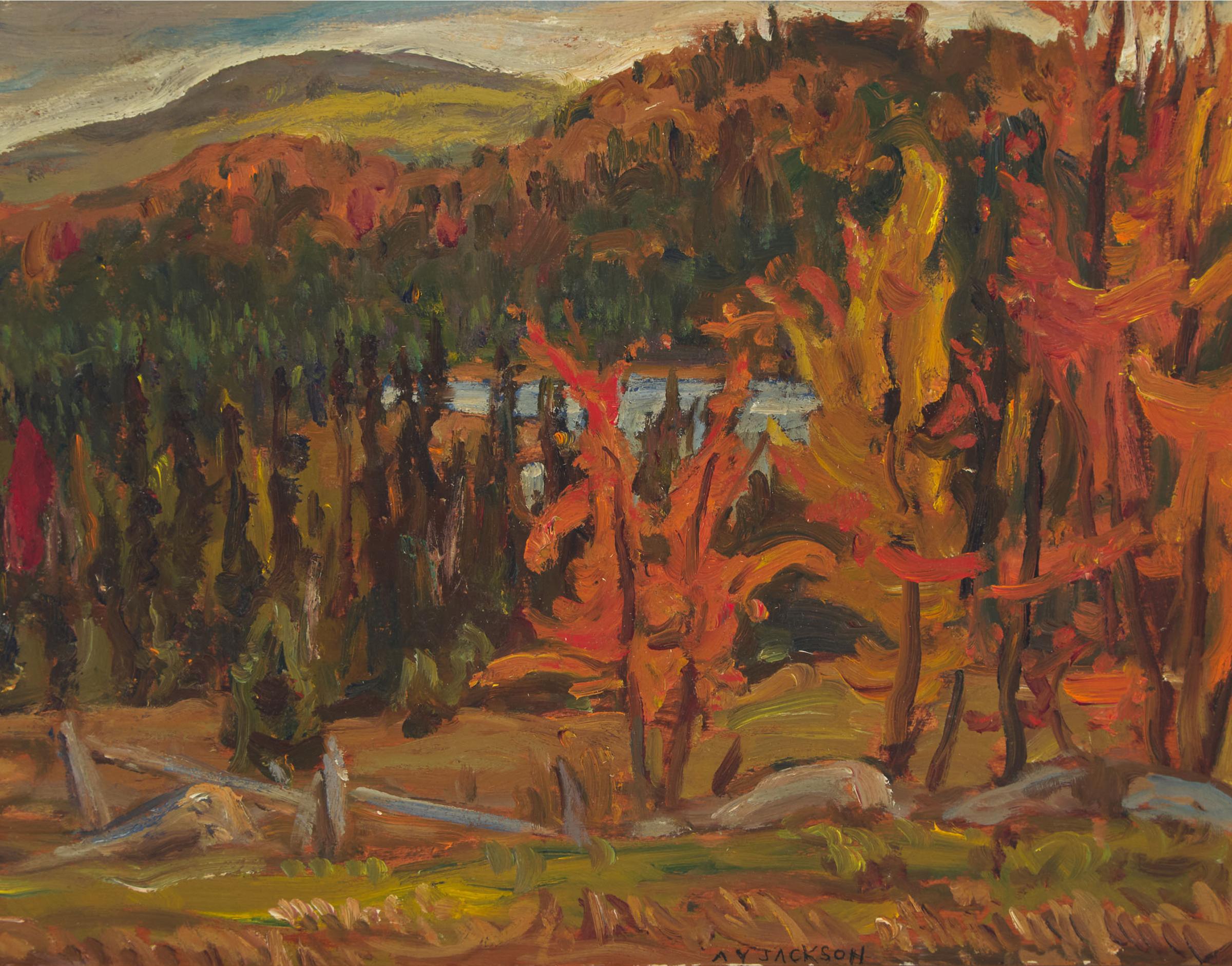 Alexander Young (A. Y.) Jackson (1882-1974) - Untitled (Gatineau Hills)