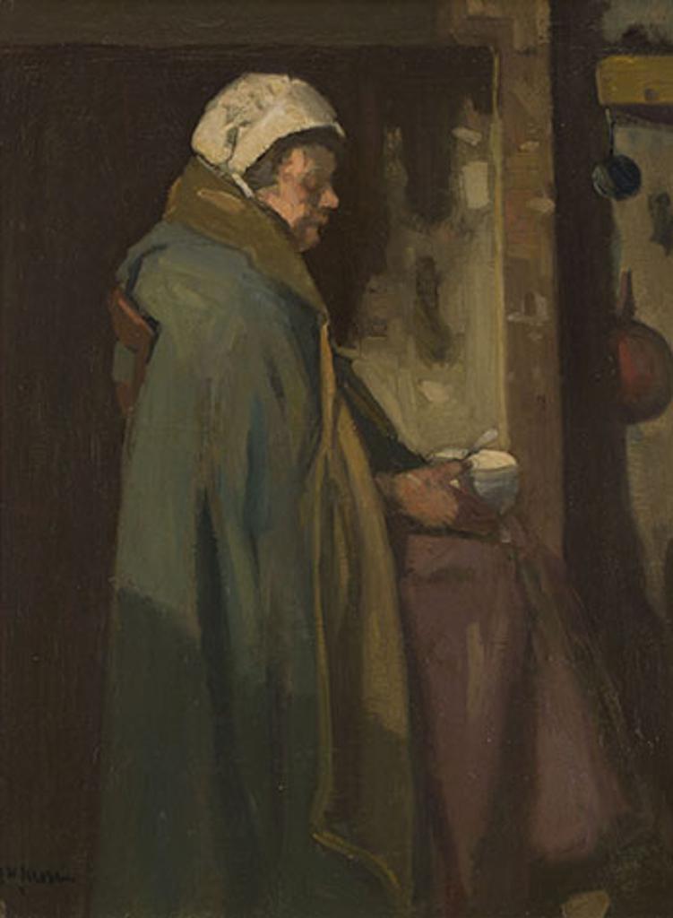 James Wilson Morrice (1865-1924) - Le repas de la fermière