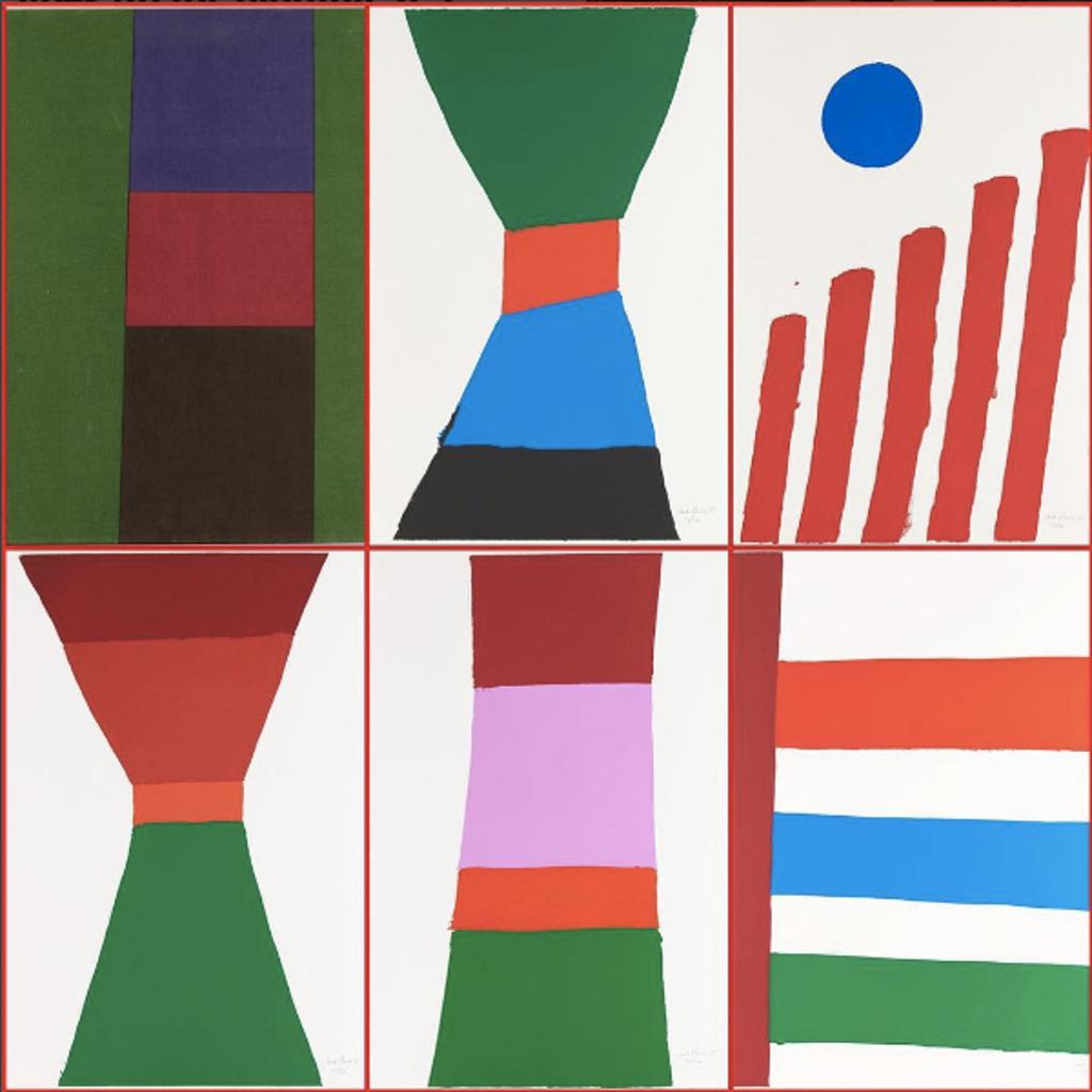 Jack Hamilton Bush (1909-1977) - Five Colour Prints (1965 Portfolio)