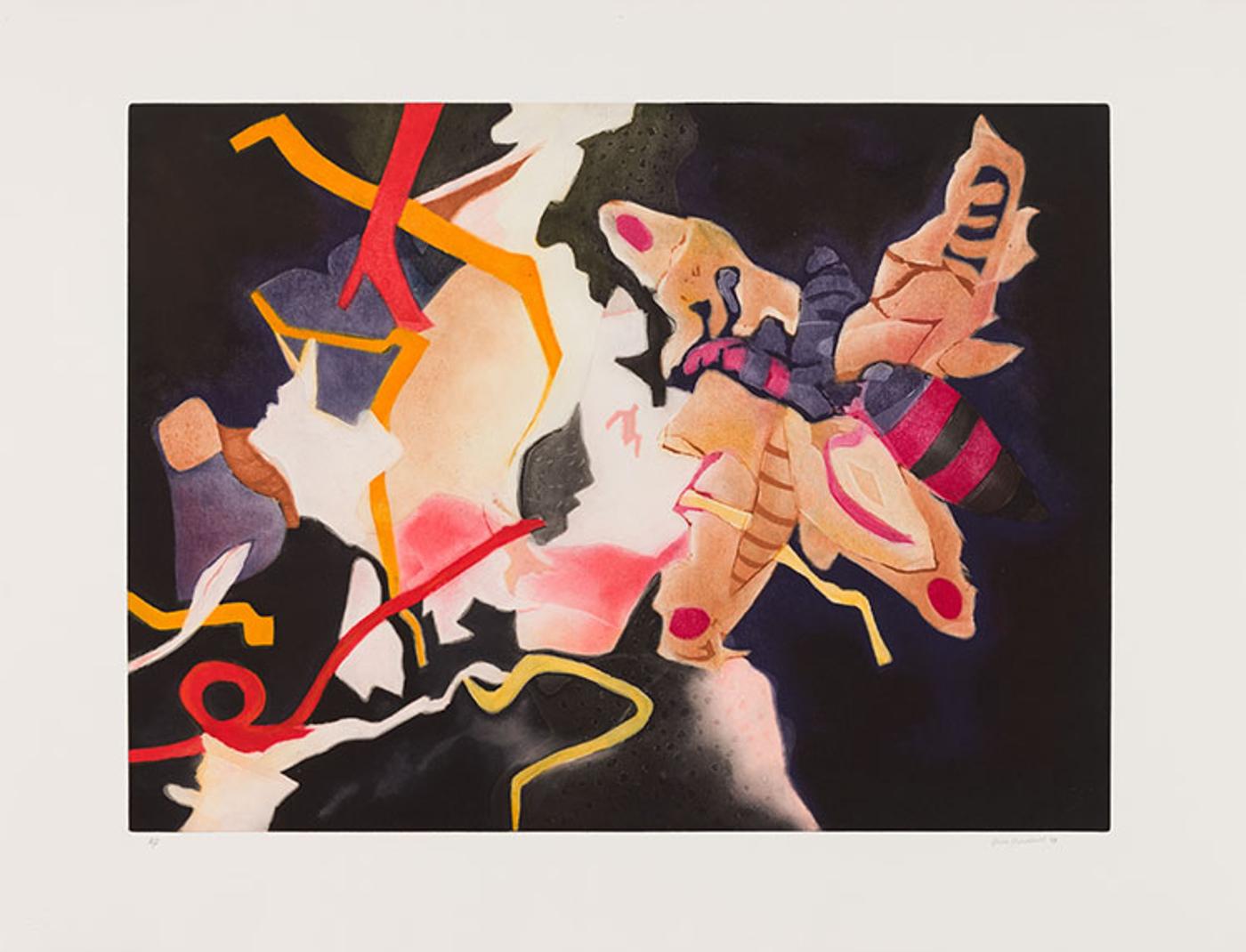 Jack Leaonard Shadbolt (1909-1998) - Night Transformation