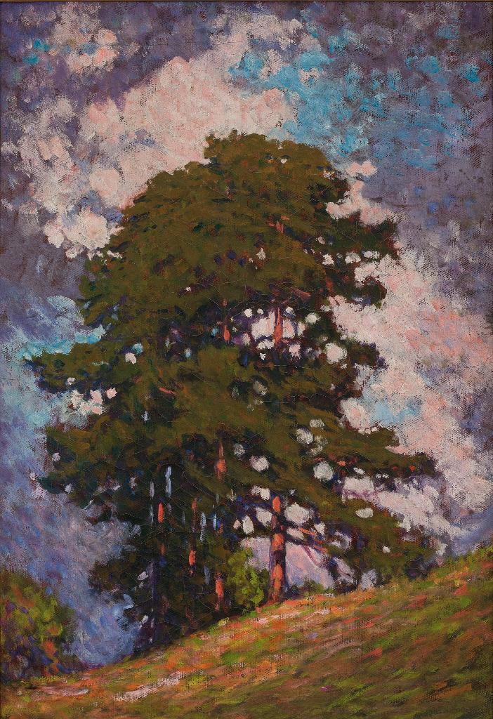 Frank (Franz) Hans Johnston (1888-1949) - Hillside Trees