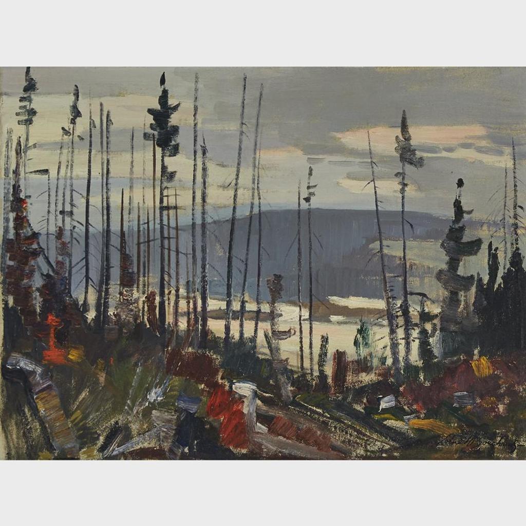 George Lorne Holland Bouchard (1913-1978) - Evening - Douglas West, Gaspé Coast