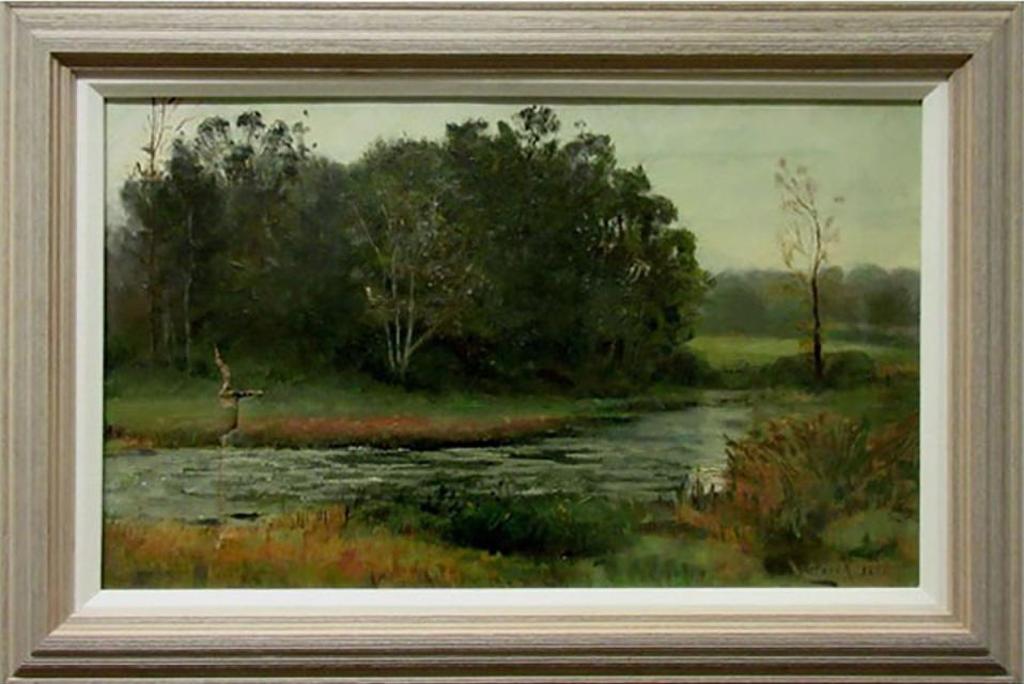 William Albert Sherwood (1855-1919) - The Grenadier Pond, High Park, Toronto, 1891