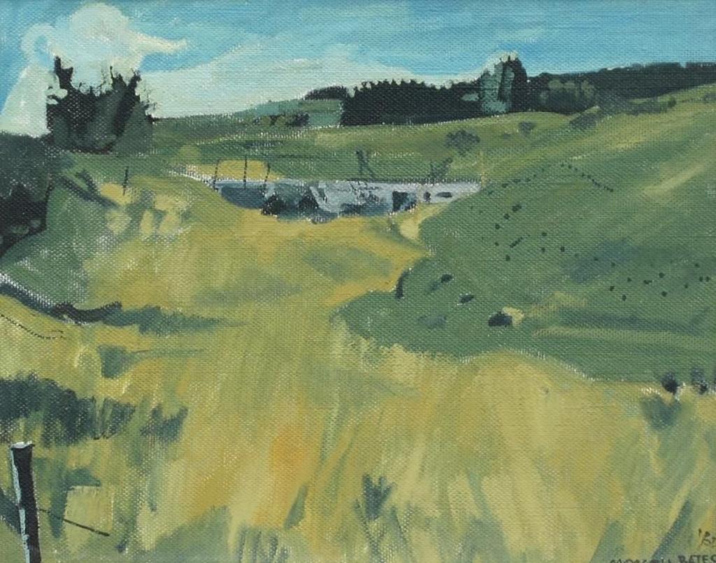 Maxwell Bennett Bates (1906-1980) - Spring Landscape; 1962
