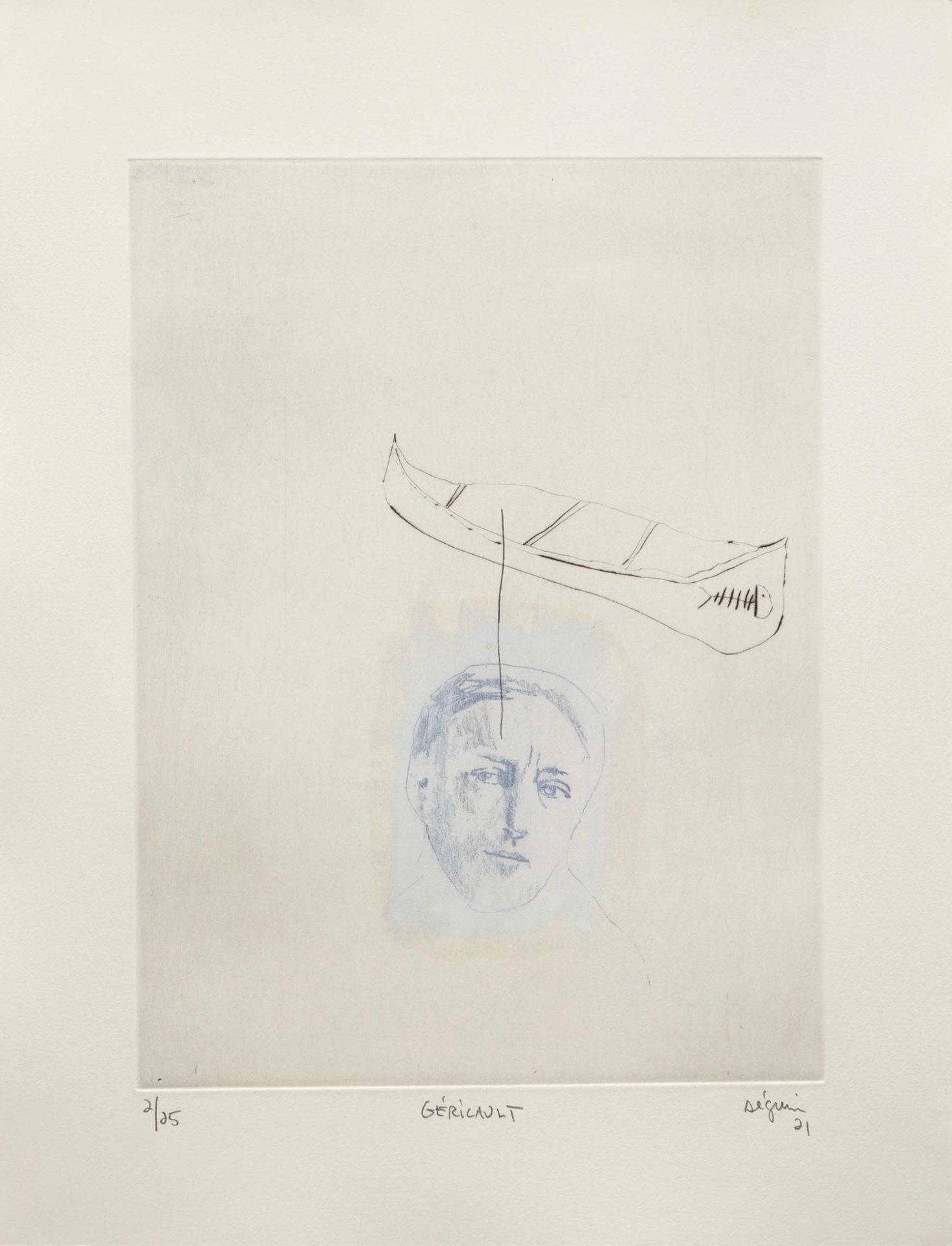 Marc Séguin (1970) - Géricault, 2021