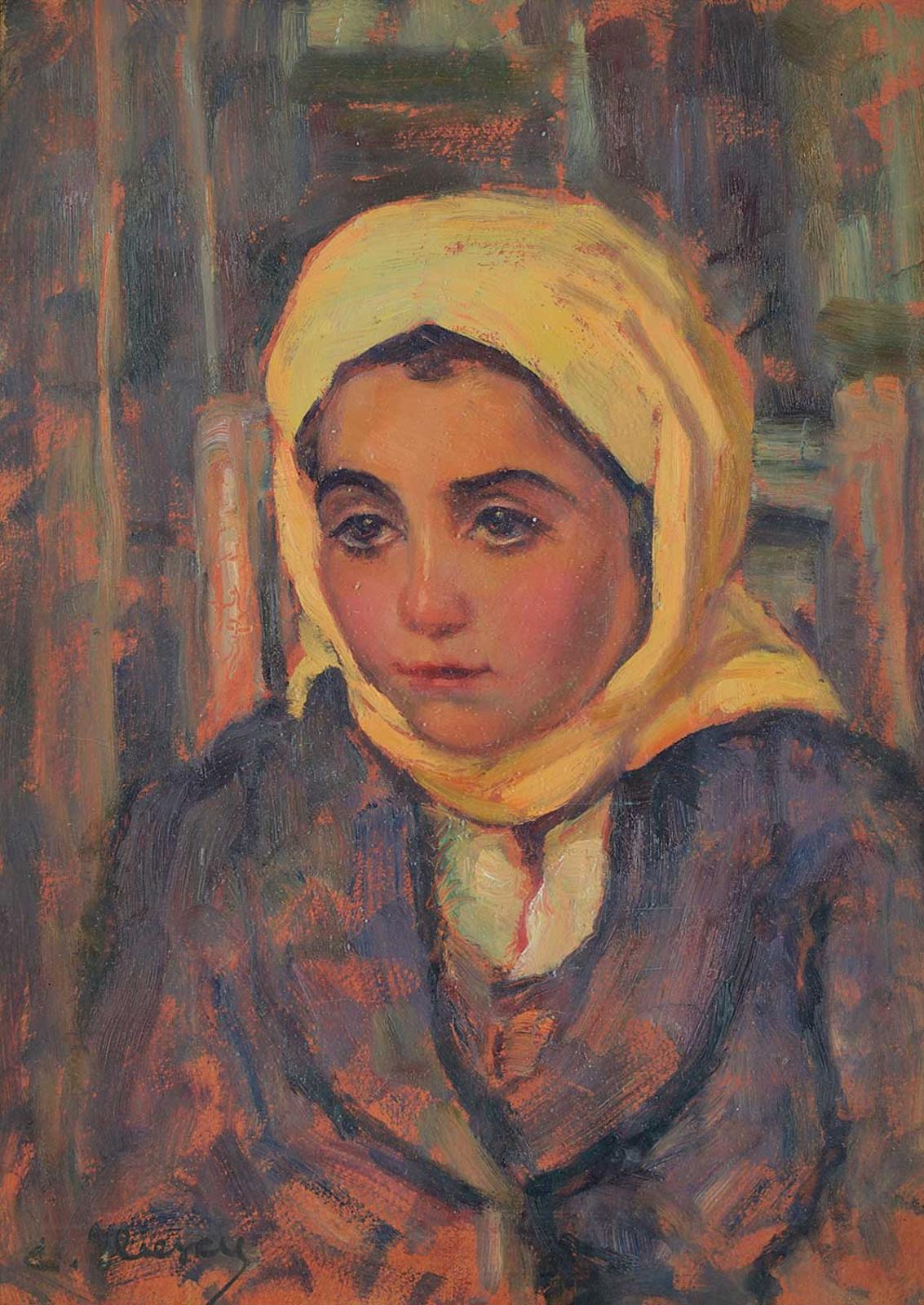 Constantin Iliescu - Untitled - Peasant Girl