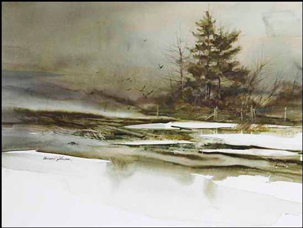 Brian R. Johnson (1932) - Winter River (00736/2013-443)