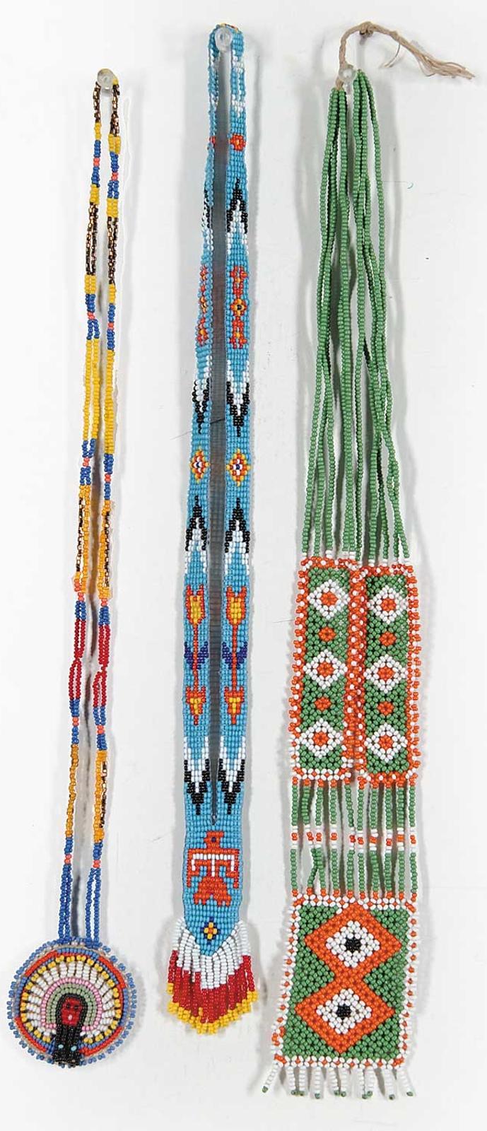 First Nations Basket School - Beaded Necklaces