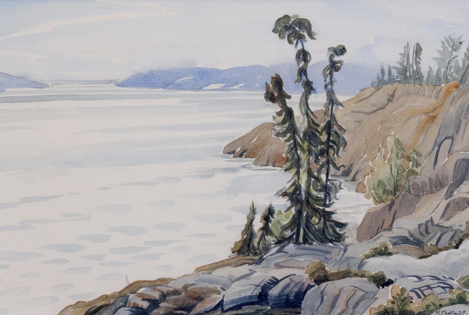 Margaret Dorothy Shelton (1915-1984) - Long Lake, Yellowknife; 1979