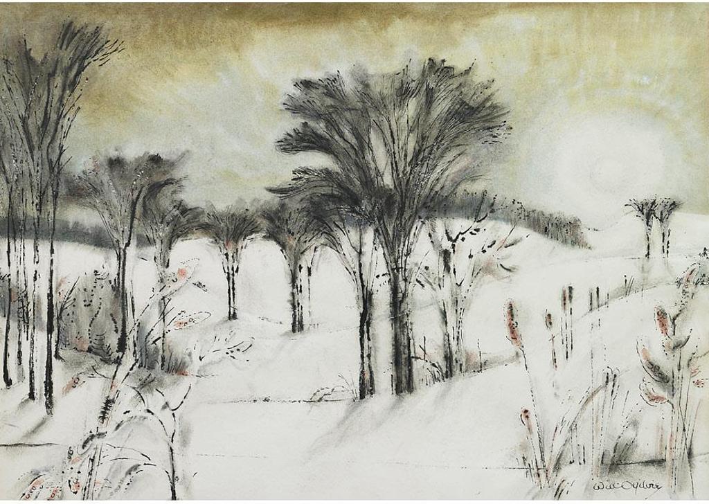 William (Will) Abernethy Ogilvie (1901-1989) - Winter, Albion Hills