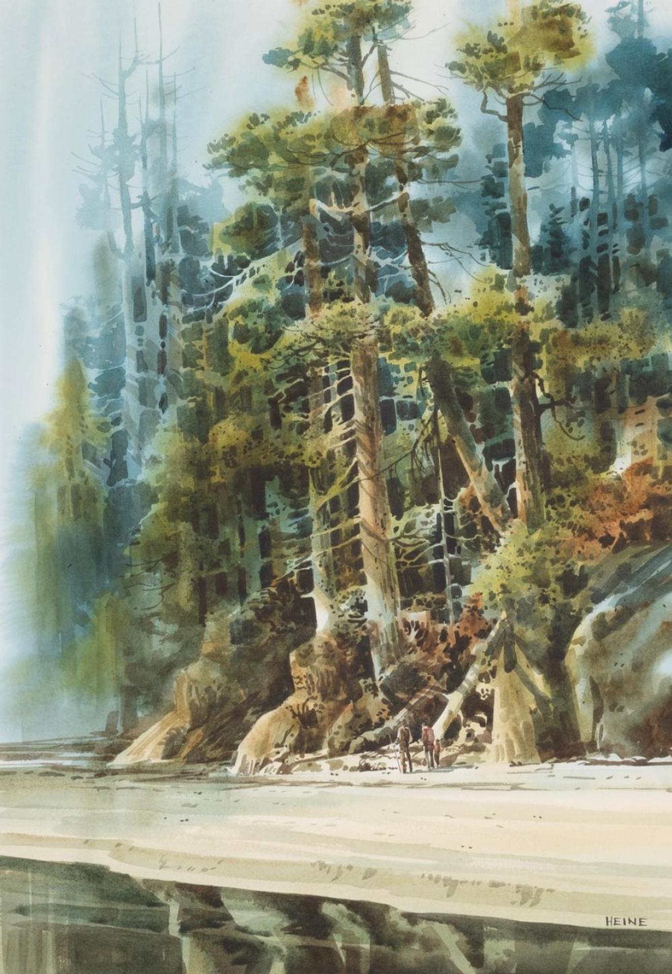 Harry Heine (1924-2004) - Rain Forest - Pachena Bay BC