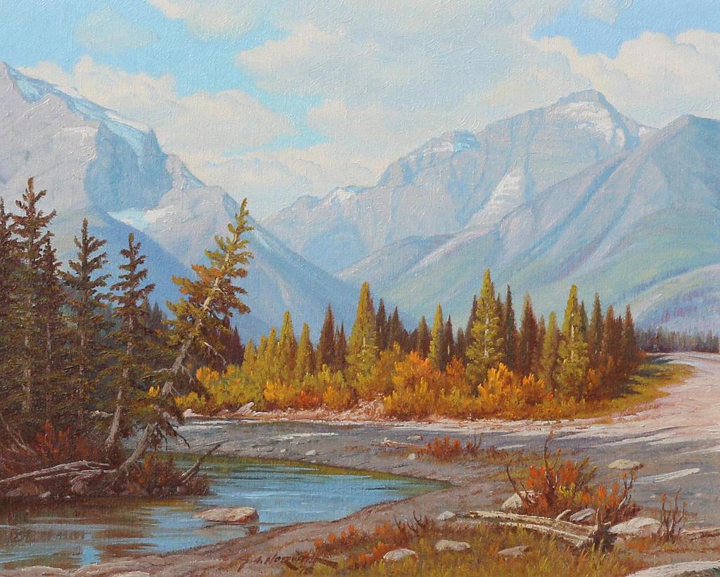 George A. Horvath (1933-2012) - Cool Morning (Kananaskis); 1978