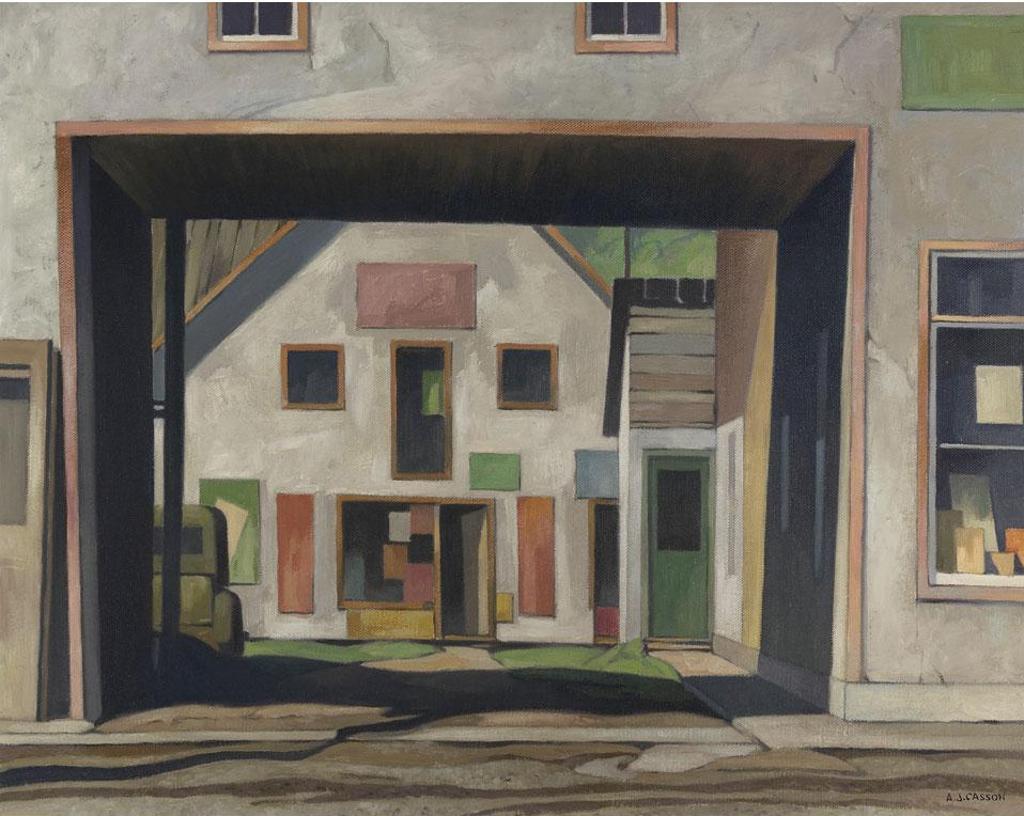 Alfred Joseph (A.J.) Casson (1898-1992) - Archway In Bancroft