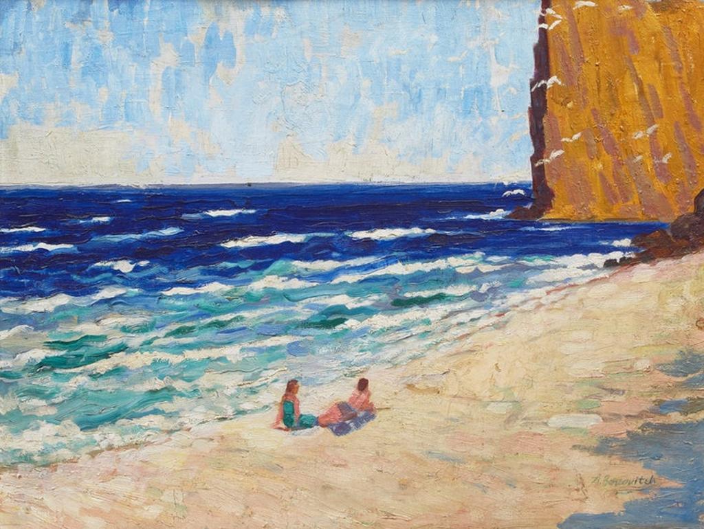 Alexandre Bercovitch (1893-1951) - Beach at Percé