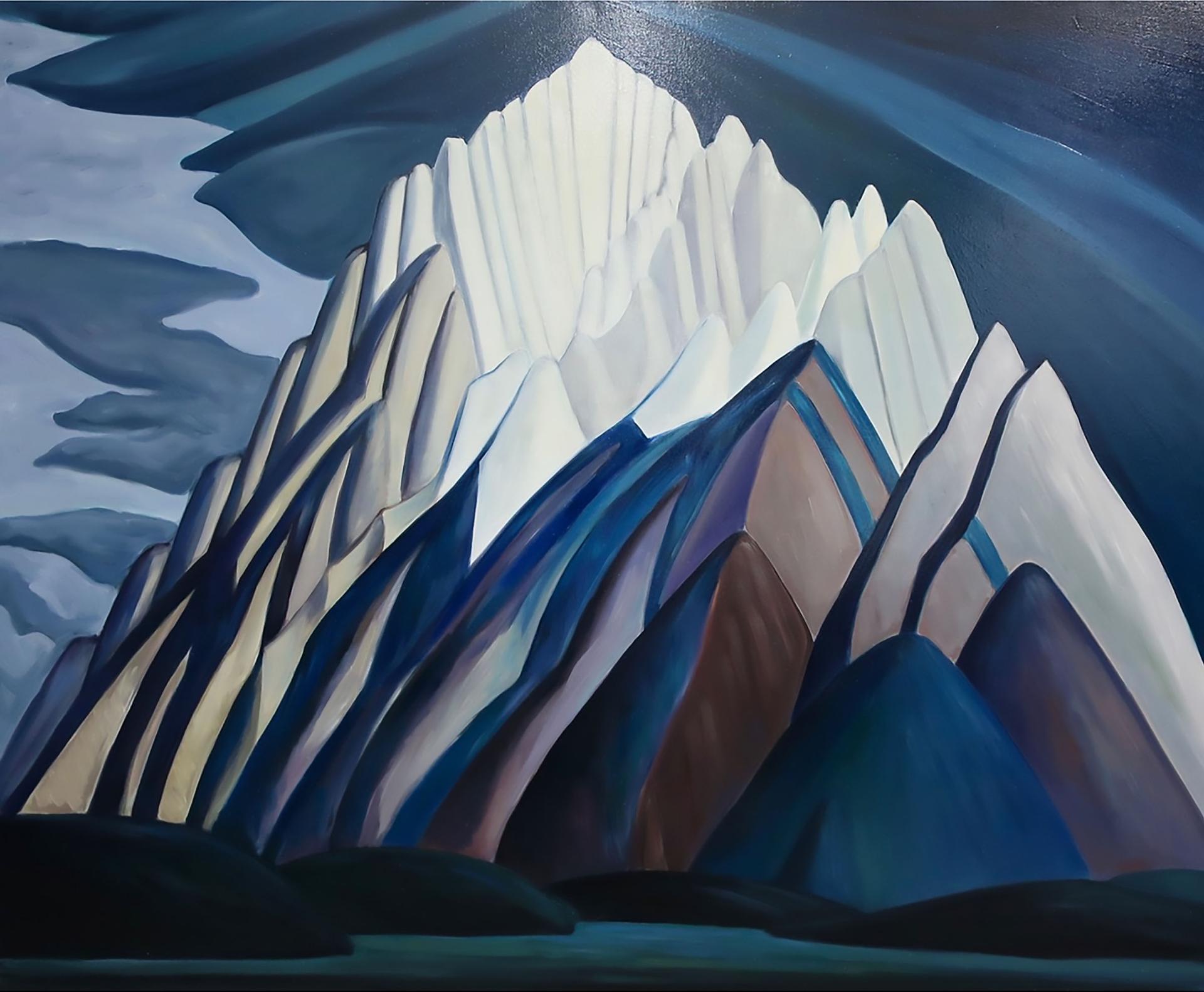 Serge Deherian (1955) - Untitled (Mountain Forms)