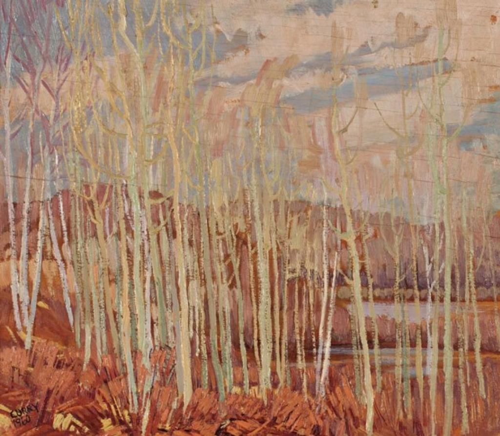Ethel Luella Curry (1902-2000) - Spring Poplars, Haliburton