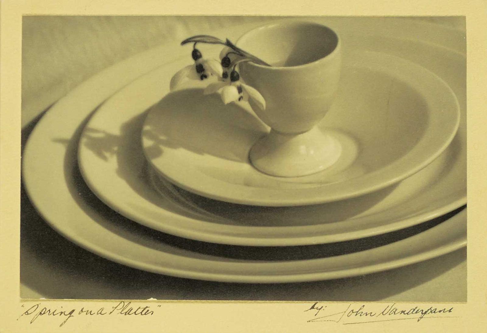John A. Vanderpant (1884-1939) - Spring on a Platter