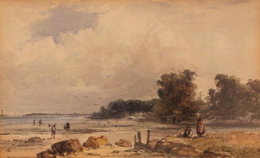 Edward Pritchett (1808-1894) - Coast Scene