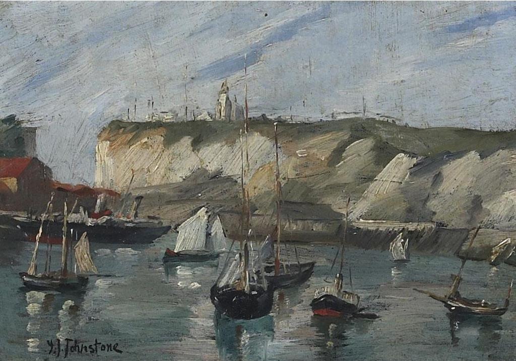 John Young Johnstone (1887-1930) - Harbour View