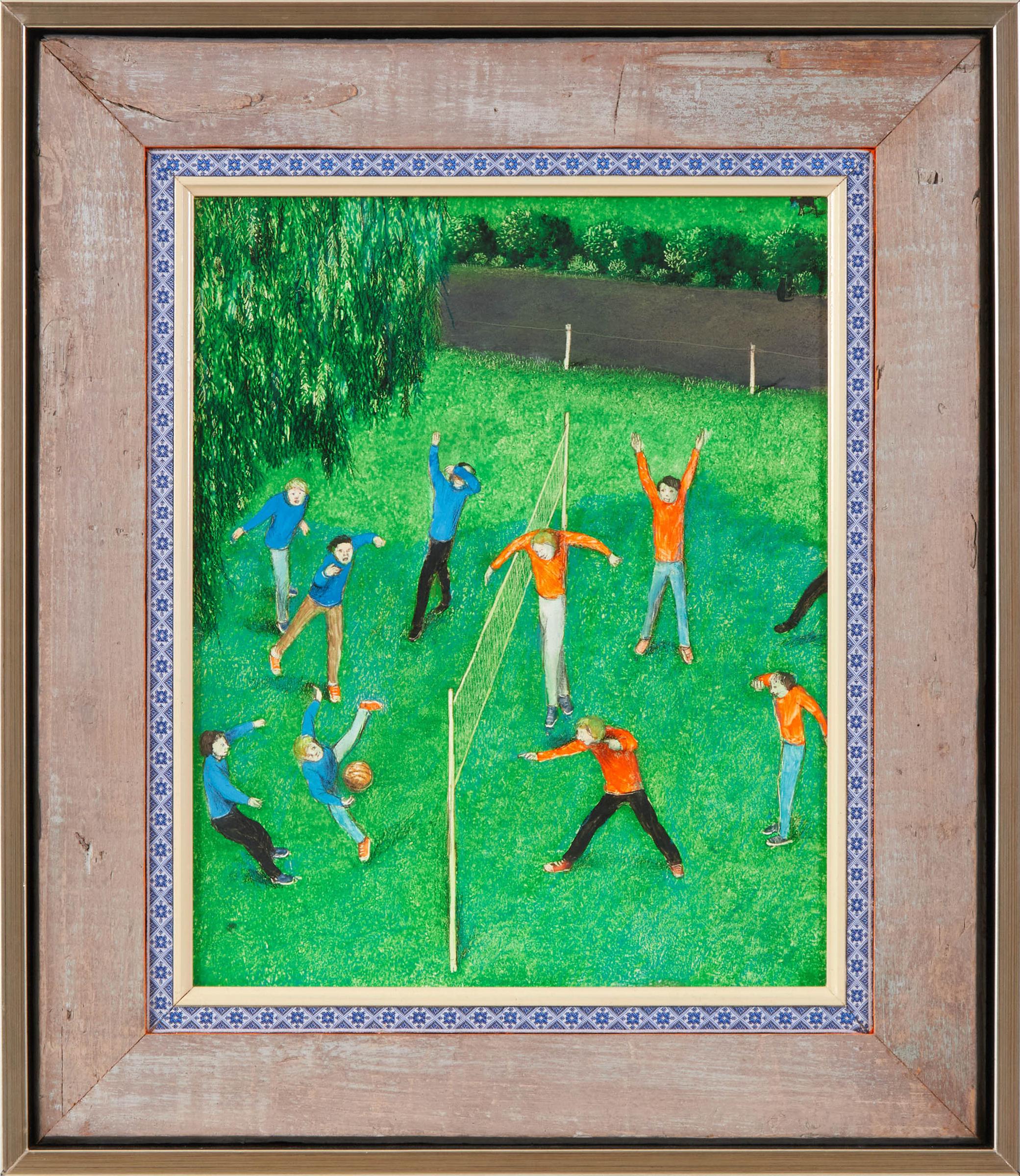 William Kurelek (1927-1977) - Volleyball, 1977